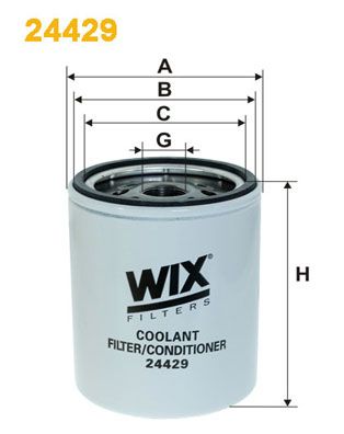 WIX FILTERS Фильтр охлаждающей жидкости 24429